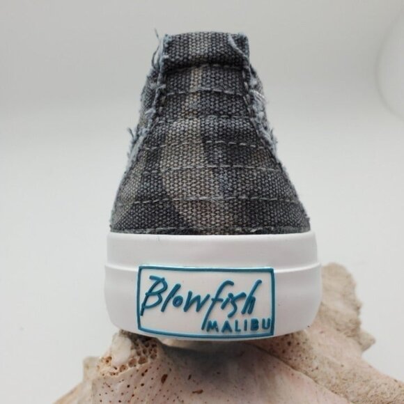 BUY ONE GET ONE FREE Blowfish Play slip on Sneakers Gray  Camo Women's Size 7.5 - Picture 4 of 7